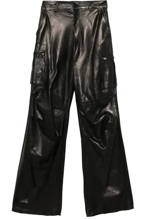 SALVATORE SANTORO Leather trousers