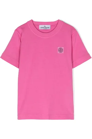 Stone Island Compass-patch cotton T-shirt