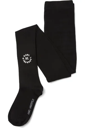 Karl Lagerfeld Logo-stamp tights