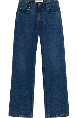 Ami High-rise straight-leg jeans