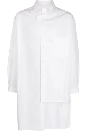 YOHJI YAMAMOTO Asymmetric cotton shirt