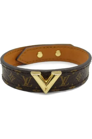 LOUIS VUITTON 2020 Monogram Canvas V bracelet