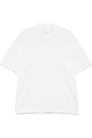 Issey Miyake High-neck T-shirt