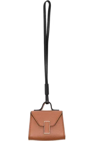 VALEXTRA Iside leather bag charm