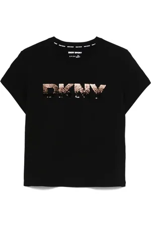 DKNY Sequin-embellished T-shirt