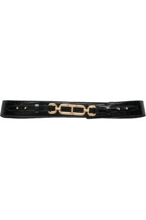 Tom Ford Crocodile-effect leather belt
