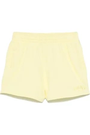DKNY Logo-embroidered track shorts