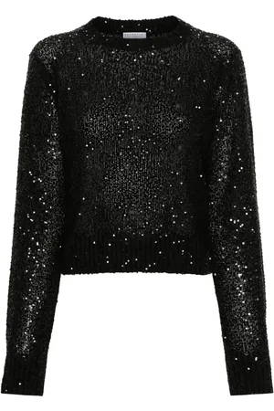 Brunello Cucinelli Sequin-embellished jumper