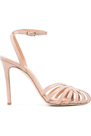 The Seller 100mm leather sandals
