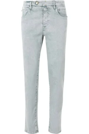 Incotex Logo-patch jeans