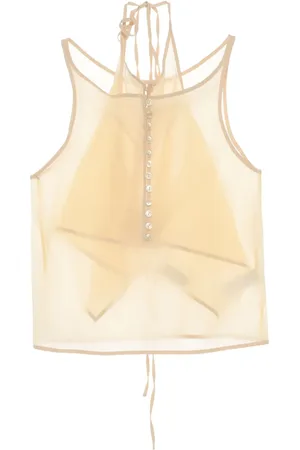 Low Classic Semi-sheer top