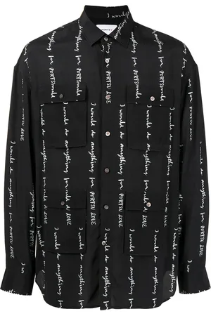 Ports V Graphic-print multi-pocket shirt