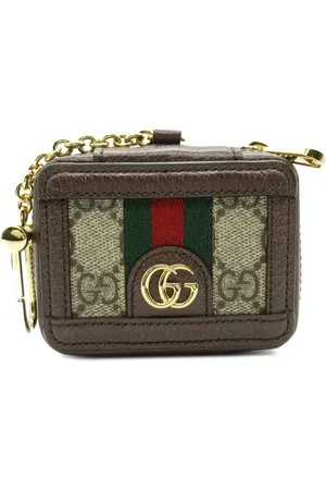 Gucci 2010s leather AirPod case