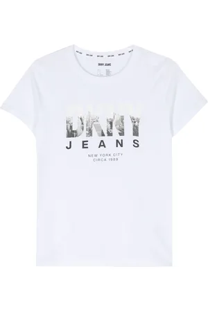 DKNY Skyline photograph-print T-shirt