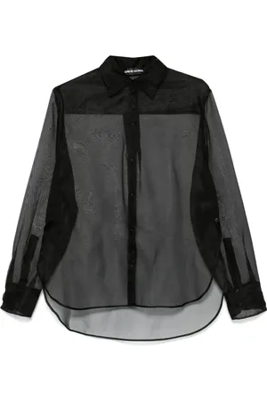DAVID KOMA Organza shirt