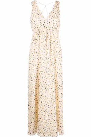 Bash Becky graphic-print long dress