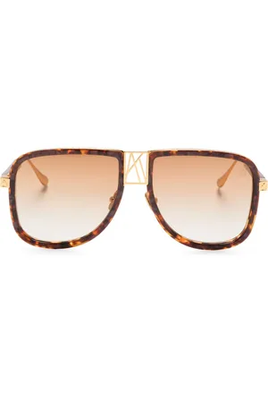 ANNA KARIN KARLSSON Logo Dude sunglasses