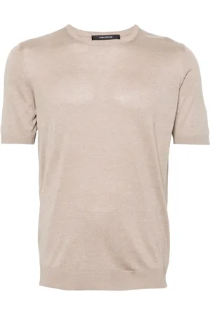 TAGLIATORE Short-sleeves fine-knit jumper