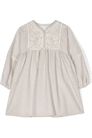 Chloé Embroidered cotton dress