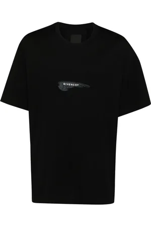 Givenchy Logo-embroidered wings-print T-shirt