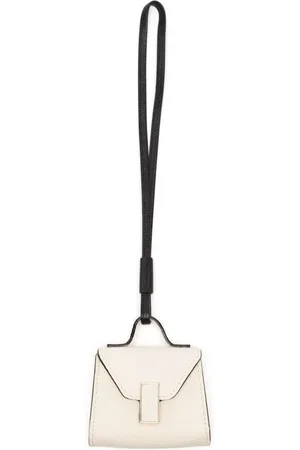 VALEXTRA Iside leather bag charm
