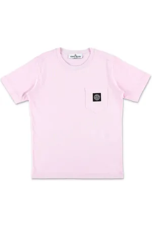 Stone Island Logo-patch cotton t-shirt