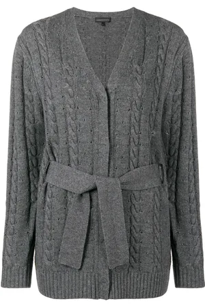 Cashmere In Love Cashmere blend cable knit cardigan