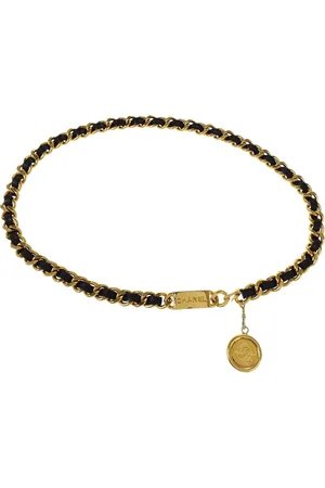 CHANEL 1990-2000s Medallion belt