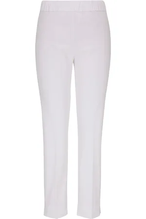 D.EXTERIOR Tailored-cut slim-fit trousers