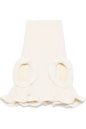 MELITTA BAUMEISTER Ruffle midi skirt
