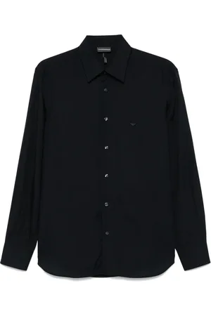 Emporio Armani Logo-patch shirt