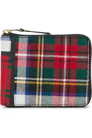 Comme des Garçons Large Tartan Wallet
