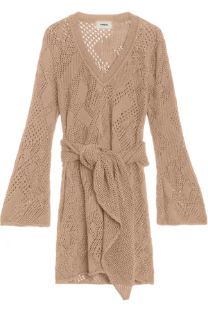 A PAPER KID Crochet-knit dress