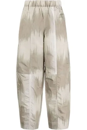 Ganni Curved shell trousers