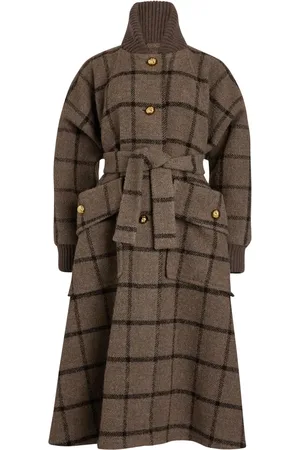 Patou Tied-waist coat