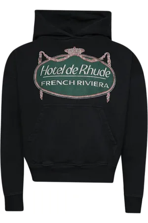 Rhude Graphic-print cotton hoodie