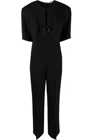 Stella McCartney Cut-out short-sleeve jumpsuit