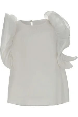 Kaos Ruffle-detail blouse