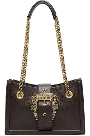 VERSACE Baroque-buckle shoulder bag