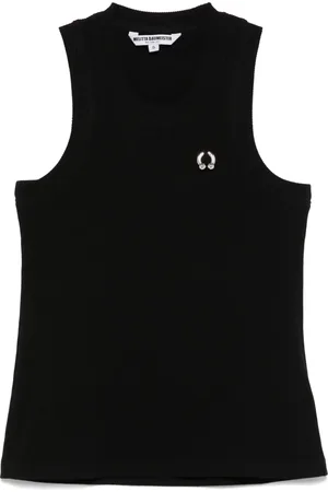 MELITTA BAUMEISTER Pierced tank top