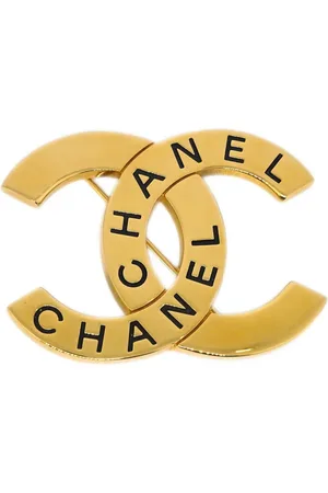 CHANEL 1998 CC brooch