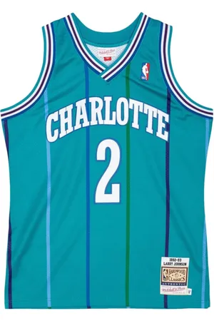 Mitchell & Ness "NBA Charlotte Hornets 92 Larry Johnson" authentic road jersey