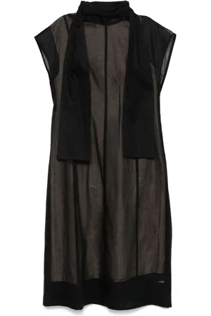 Carven Scarf maxi dress