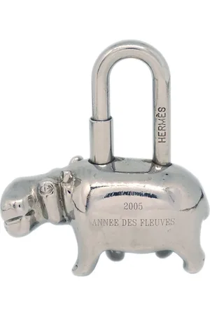 Hermès 2005 Anne Des Fleuves Cadena bag lock charm