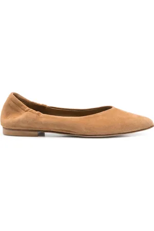 ANNA F. Suede ballet flats