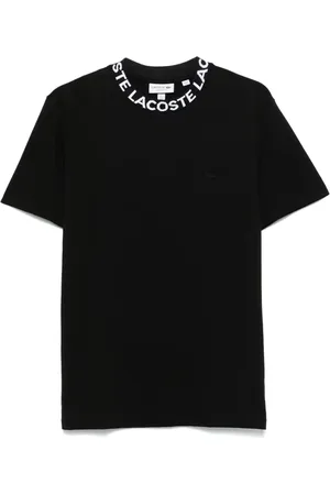 Lacoste Jacquard-logo piqué T-shirt
