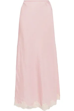 RIXO London Lace-trim maxi skirt