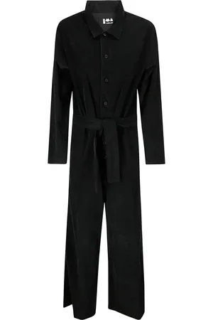Labo Art Long-sleeve belted jumpsuit
