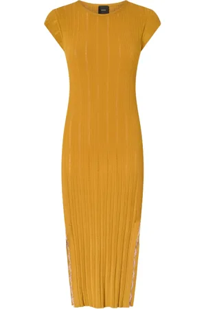 Pinko Ribbed midi dress