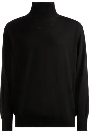 Bally Logo-embroidered wool jumper